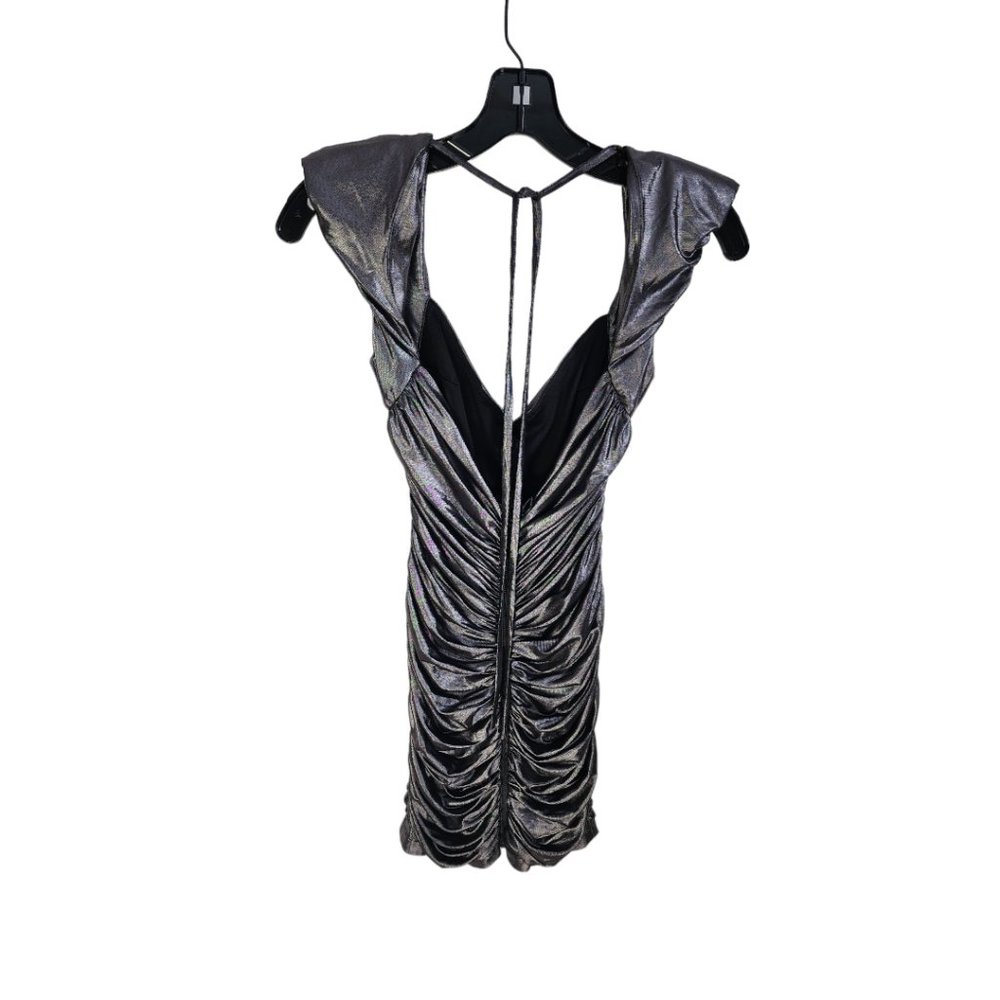 Bebe Gray Evening  Cocktail Dress Like New